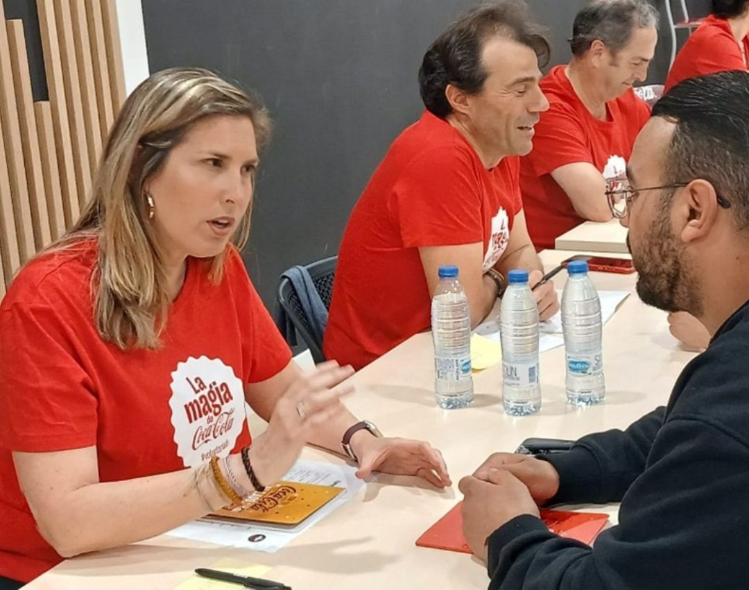 Speed dating laboral con Coca Cola