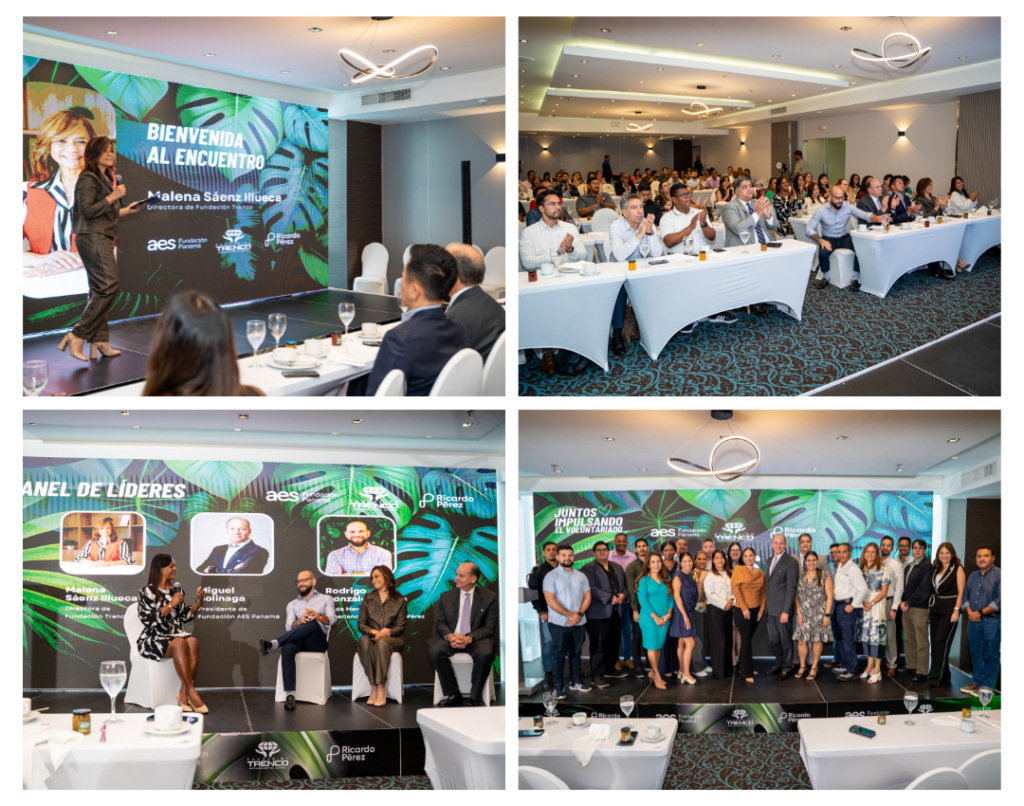 Encuentro de reconocimiento al voluntariado corporativo en Panamá junto a Fundación Trenco, AES Panamá y Volies.