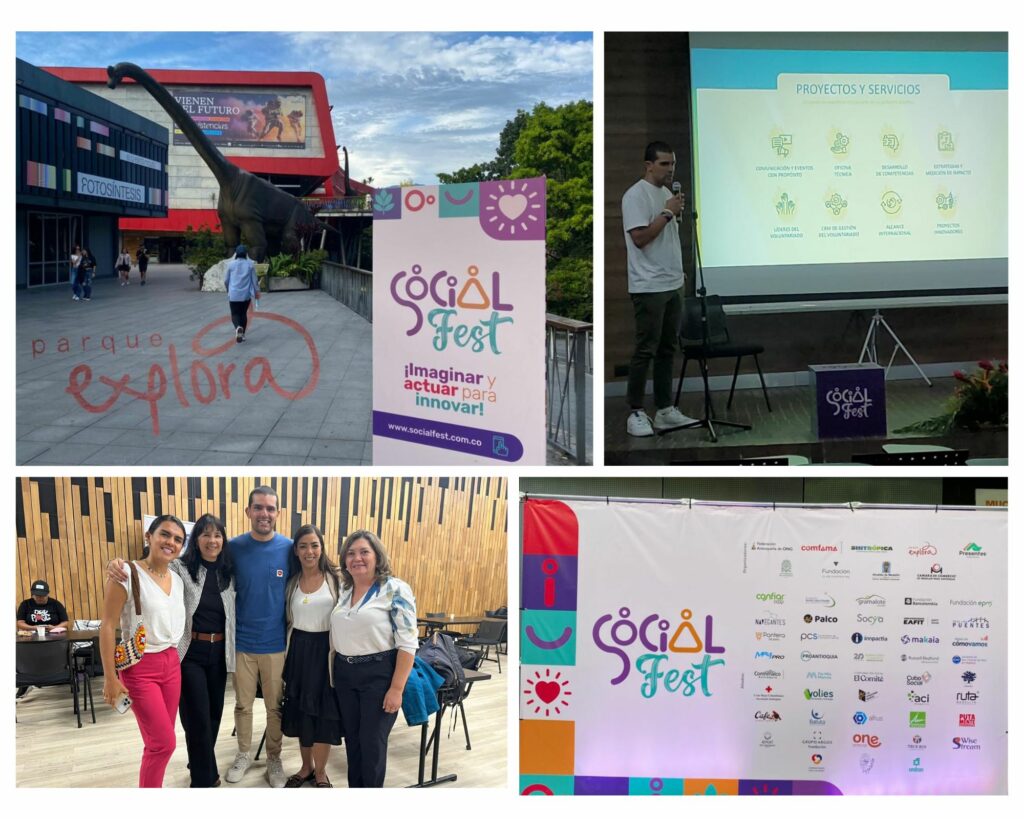 Punto voluntariado corporativo en Colombia 2025